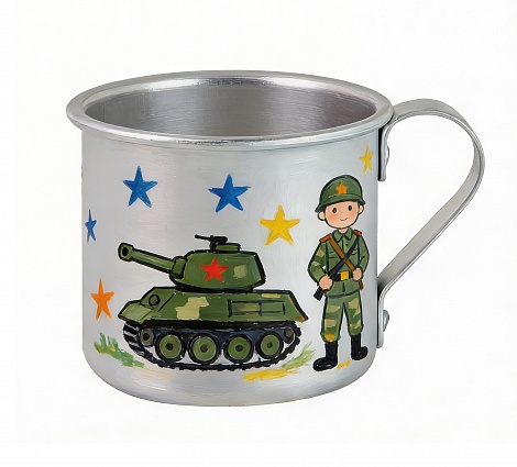 Роспись армейских кружек