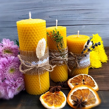 Свечи из вощины